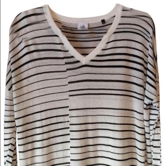 Cabi Striped Captain Sweater - Picture 5 of 5